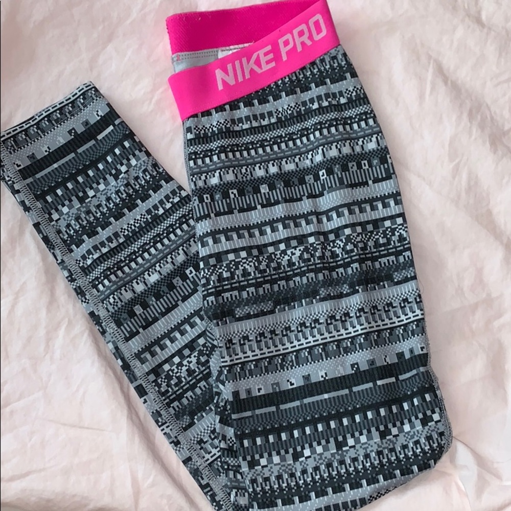 (girls) thermal nike pro leggings